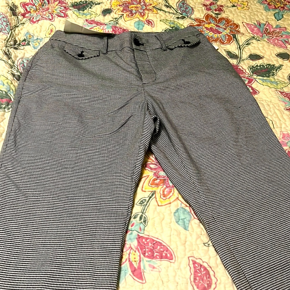 A new day houndstooth kick flare pants